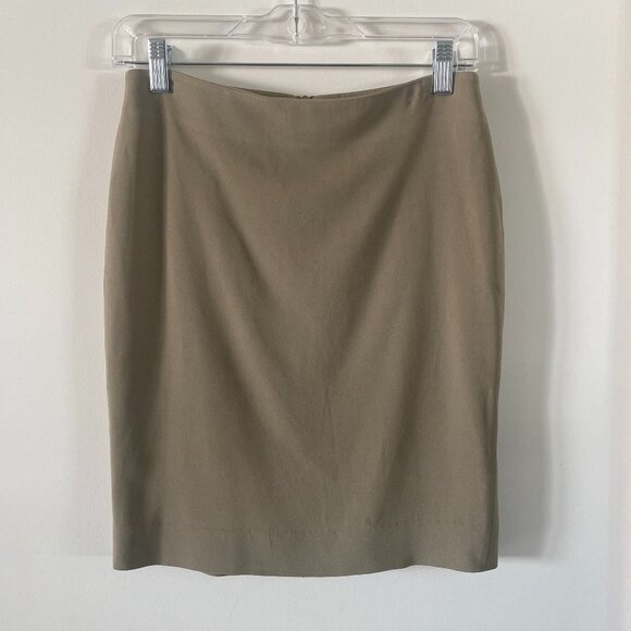 Valentino Dresses & Skirts - Valentino Roma Women's Beige Pencil Lines Skirt Size 40/4‎ K16